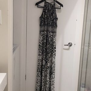 Maxi printed dress